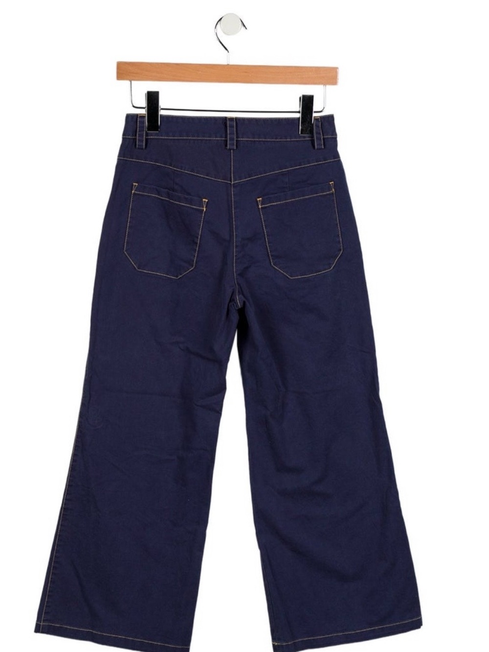 Women's High-Rise Wide Leg Jeans — Navy